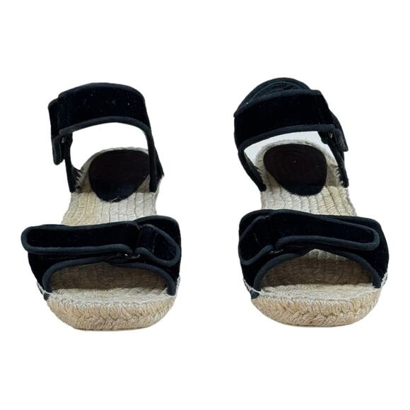 Celine Phoebe Velvet Espadrille Sandals - Picture 3 of 6